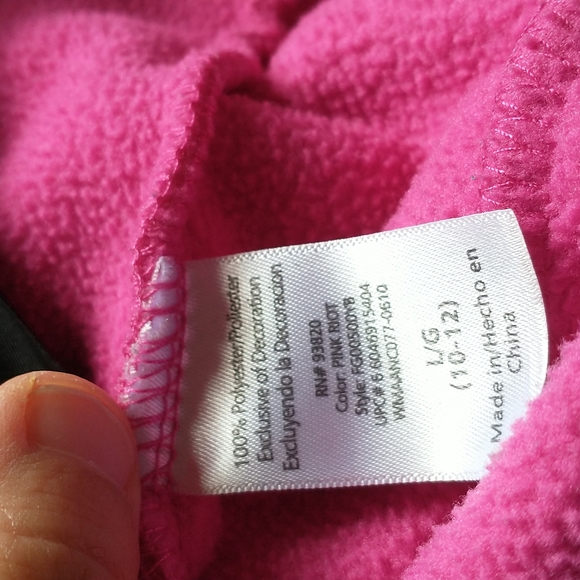 Faded Glory large pink black - Picture 8 of 9